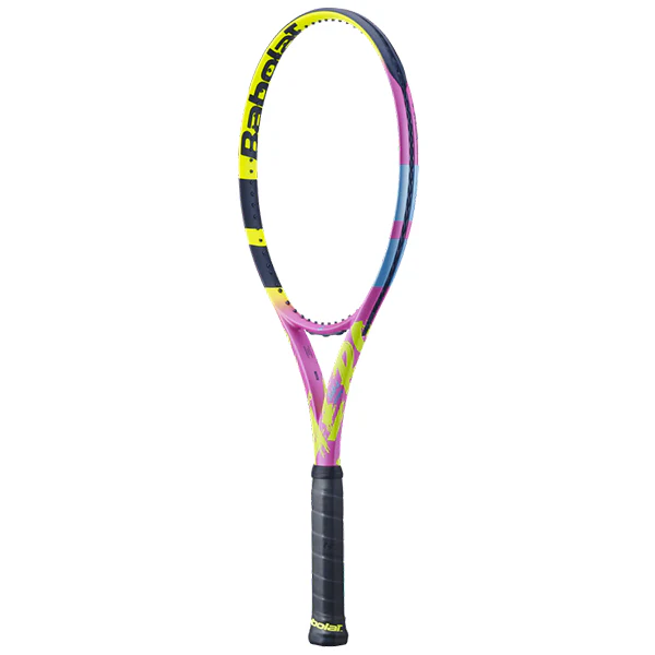 BABOLAT PA RAFA ORIGIN U NO COVER TENNIS RACKET FOR UNISEX, YELLOW&PINK&BLUE - Image 2