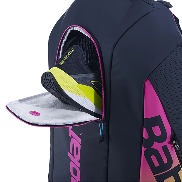 BABOLAT RH6 PURE AERO RAFA G2 TENNIS BAG FOR UNISEX, BLUE&YELLOW&PINK - Image 3