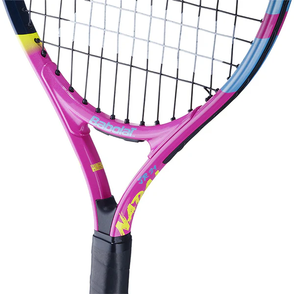 BABOLAT NADAL JUNIOR 21 S CV TENNIS RACKET FOR JUNIOR, YELLOW&PINK&NAVY - Image 4