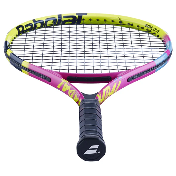 BABOLAT NADAL JUNIOR 25 S CV TENNIS RACKET FOR JUNIOR, YELLOW&PINK - Image 3
