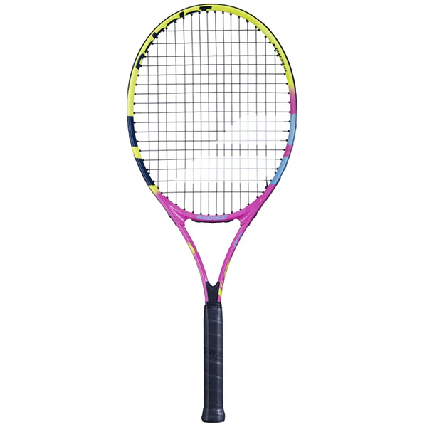 BABOLAT NADAL JUNIOR 26 S CV TENNIS RACKET FOR JUNIOR, YELLOW&PINK - Image 2