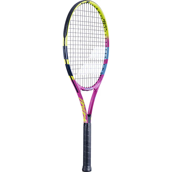BABOLAT NADAL JUNIOR 26 S CV TENNIS RACKET FOR JUNIOR, YELLOW&PINK - Image 3