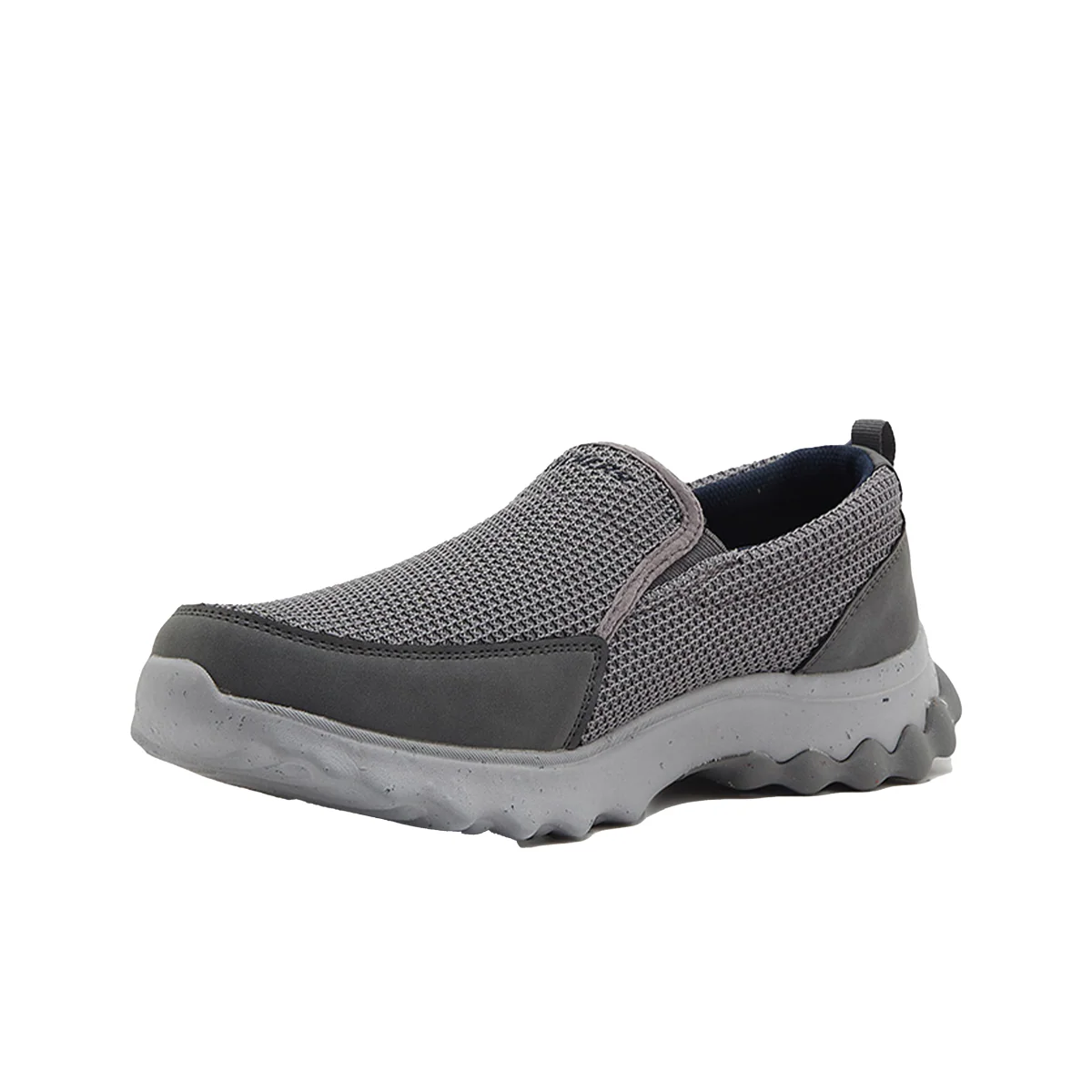 Skechers Voston Lifestyle Shoes For Men, Charcoal - Image 4