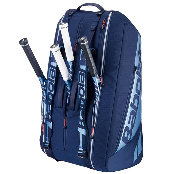 BABOLAT RH 12 PURE DRIVE 11TH GEN TENNIS BAG FOR UNISEX, BLUE - Image 2