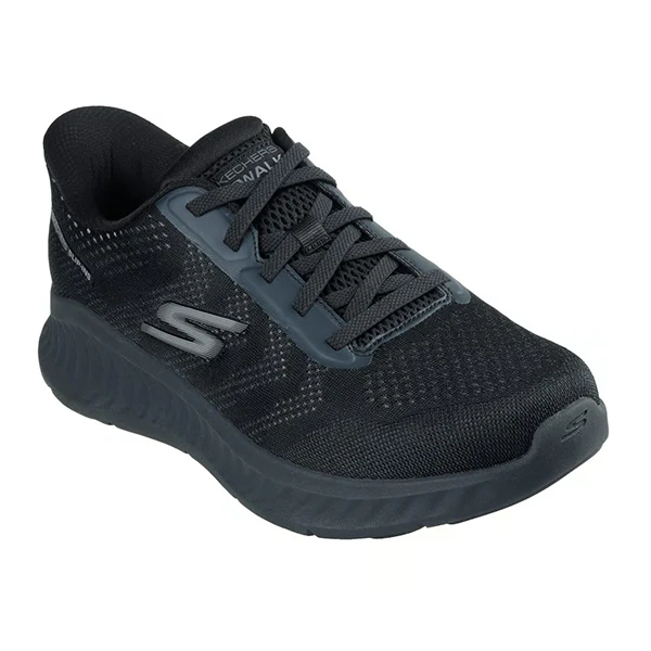 Skechers Go Walk Now Walking Shoes For Men, Black - Image 4