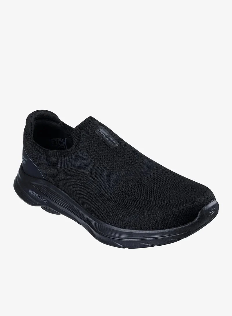 Skechers Go Walk 8 Walking Shoes For Men, Black - Image 3
