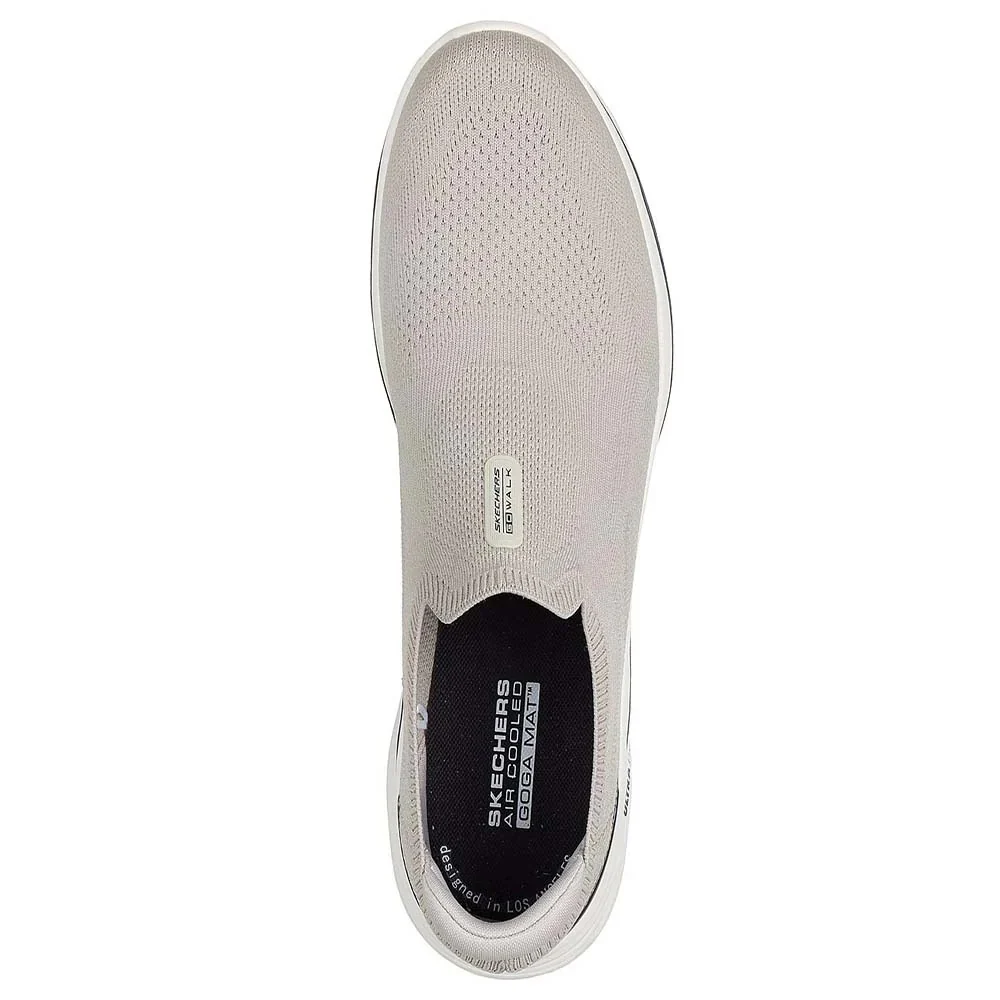 Skechers Go Walk 8 Walking Shoes For Men, Taupe - Image 4
