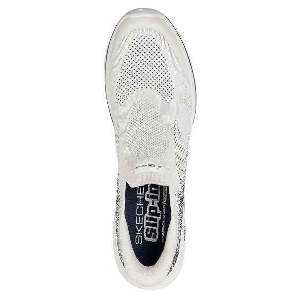 Skechers Go Walk 8 Walking Shoes For Men, White Navy - Image 3