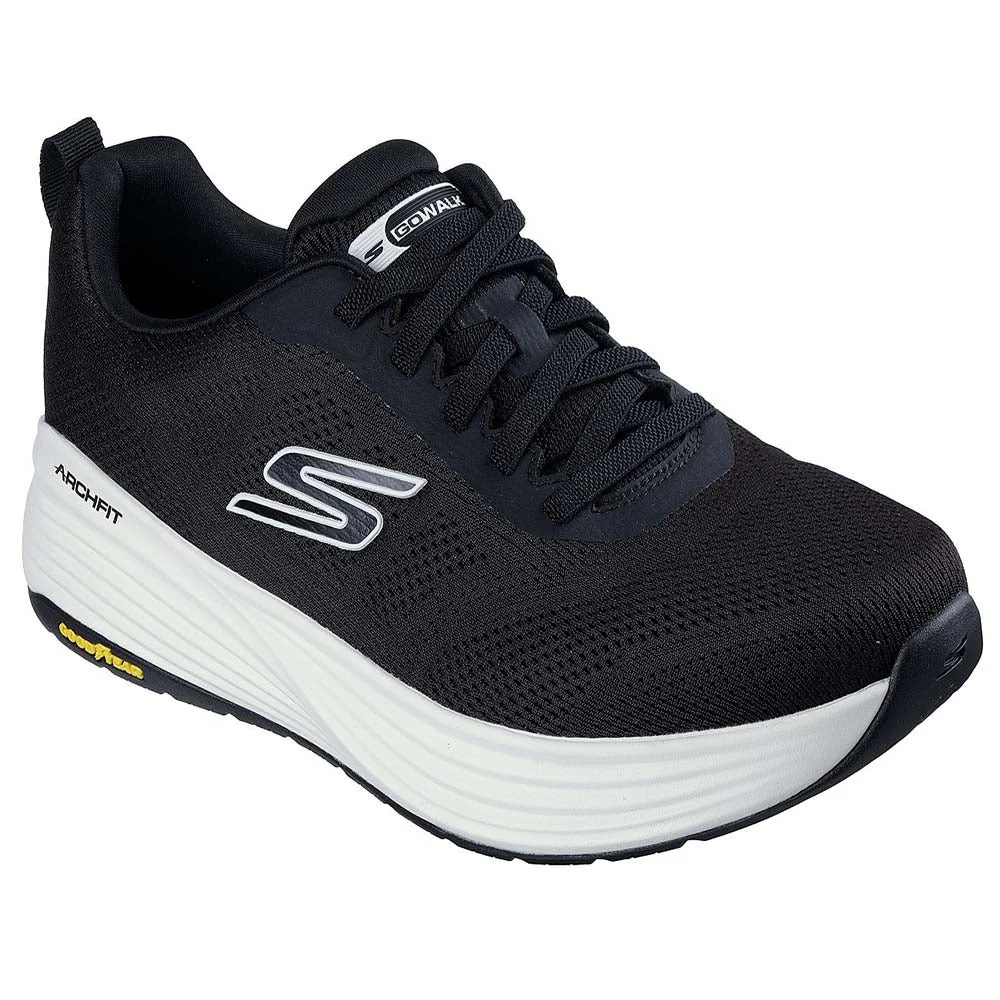 Skechers Go Walk Stability 2.0 Walking Shoes For Men, Black White - Image 4