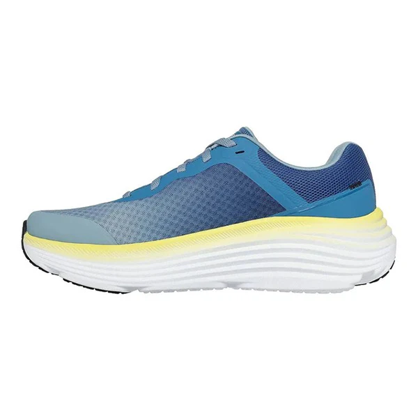 Skechers Max Cushioning Endeavour Running Shoes For Men, Navy Lime - Image 2
