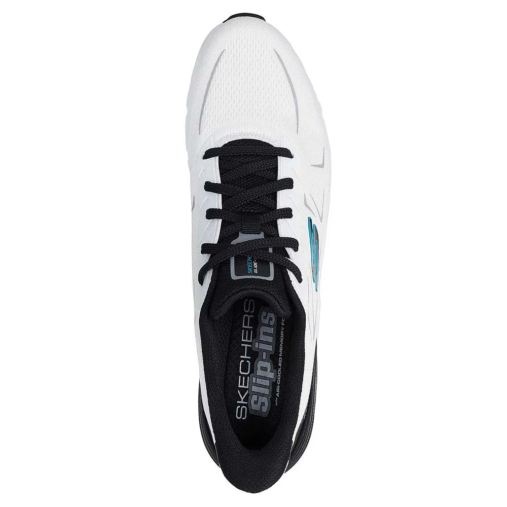 Skechers Glide-Step Pro Running Shoes For Men, White Black - Image 3