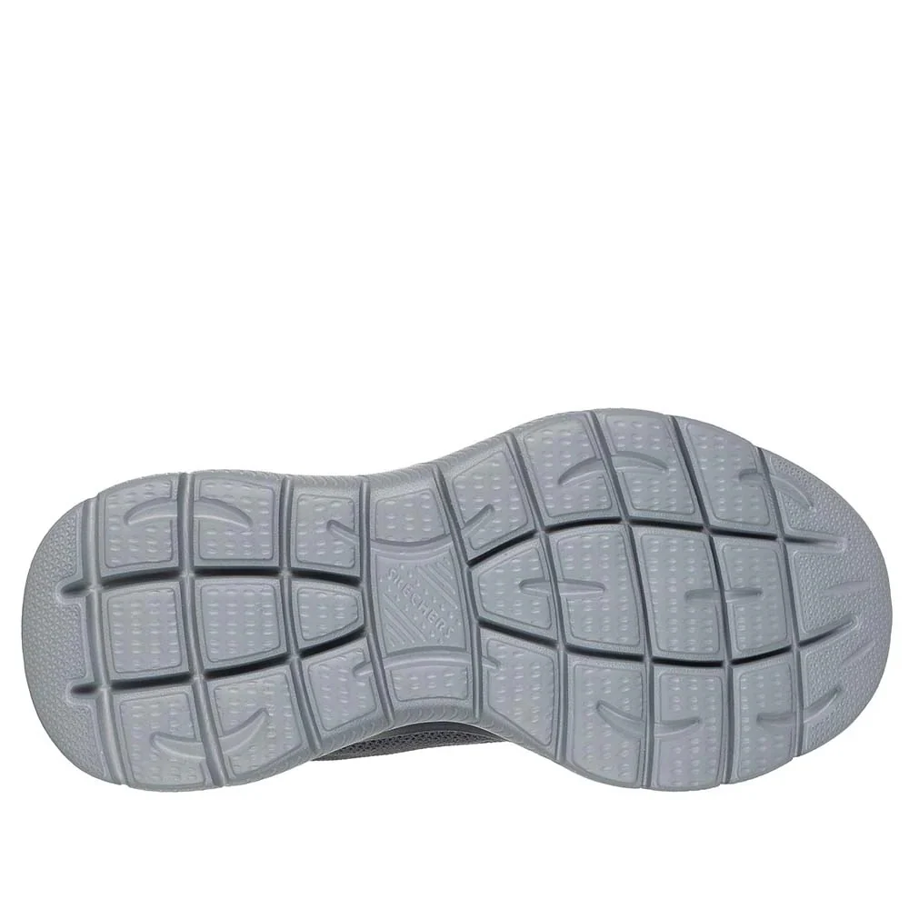 Skechers Summits Sports Lifestyle Shoes For Men, Charcoal Orange - Image 5