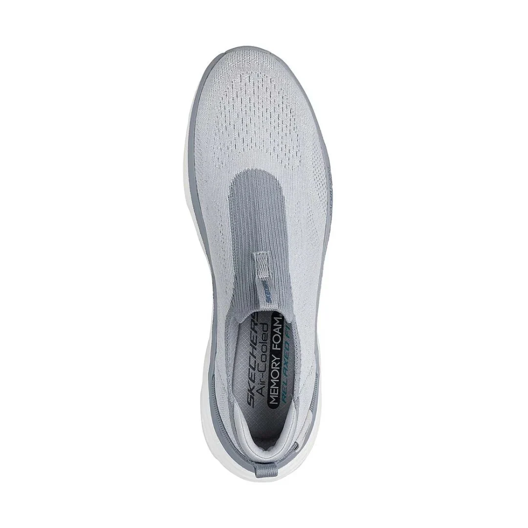 Skechers D'Lux Vapor Lifestyle Shoes For Men, Gray Blue - Image 4