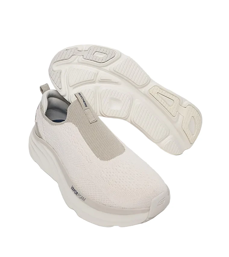 Skechers D'Lux Vapor Lifestyle Shoes For Men, Natural&Navy - Image 4