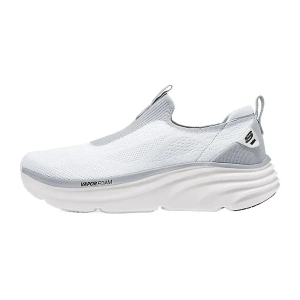 Skechers D'Lux Vapor Lifestyle Shoes For Men, White Black - Image 2