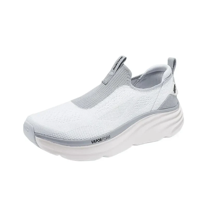 Skechers D'Lux Vapor Lifestyle Shoes For Men, White Black - Image 4