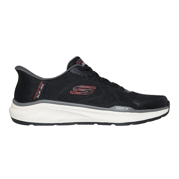 Skechers Equalizer 6.0 Sports Lifestyle Shoes For Men, Black & Red
