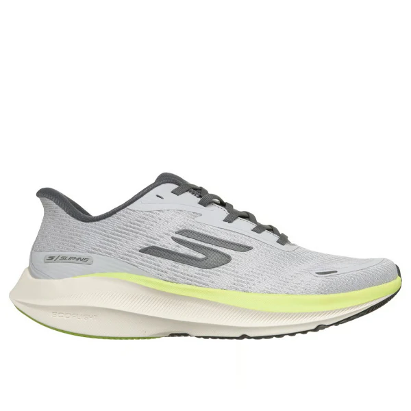 Skechers Skechers Slip-Ins: Aero Pulse Running Shoes For Men, Gray Lime