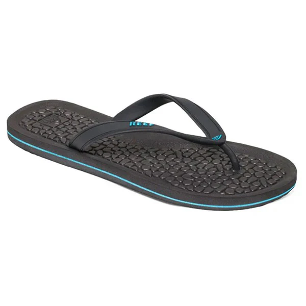 Reef G Land Flip Flops For Men, Black&Blue - Image 2