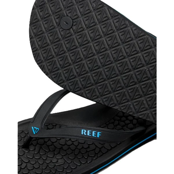 Reef G Land Flip Flops For Men, Black&Blue - Image 4
