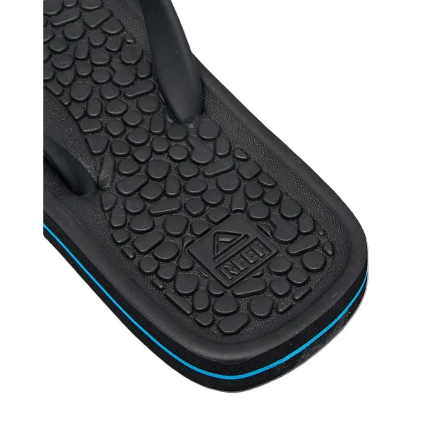 Reef G Land Flip Flops For Men, Black&Blue - Image 5