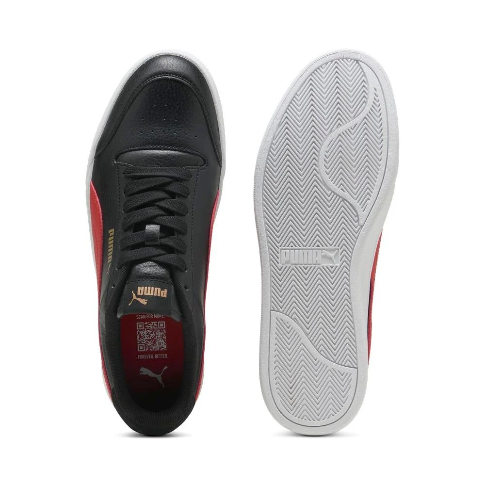 Puma Shuffle Lifestyle Shoes For Men, Black&Red - Image 4