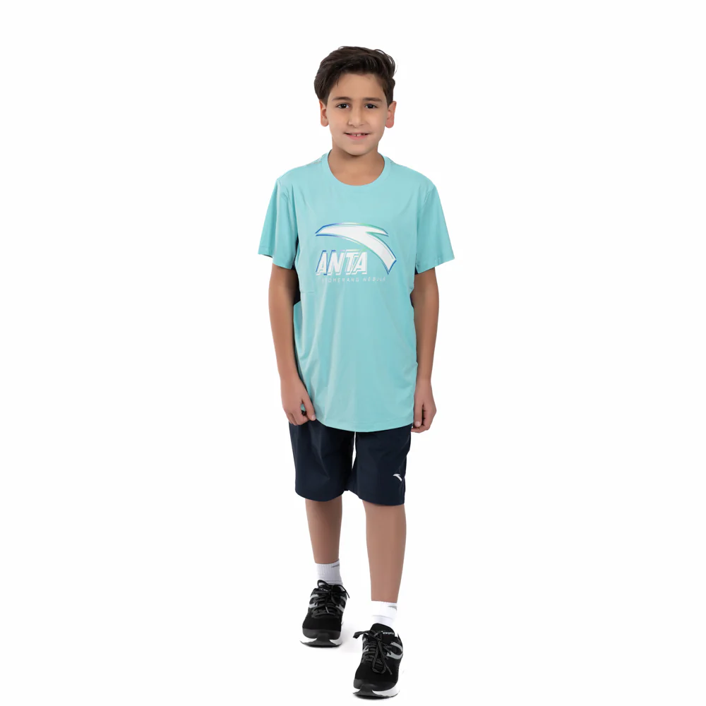 Anta Ss Running T-Shirt For Boys - Image 3