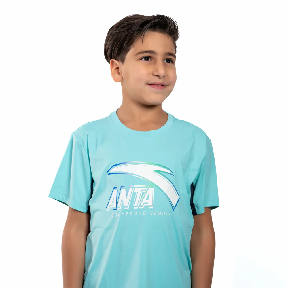 Anta Ss Running T-Shirt For Boys - Image 4