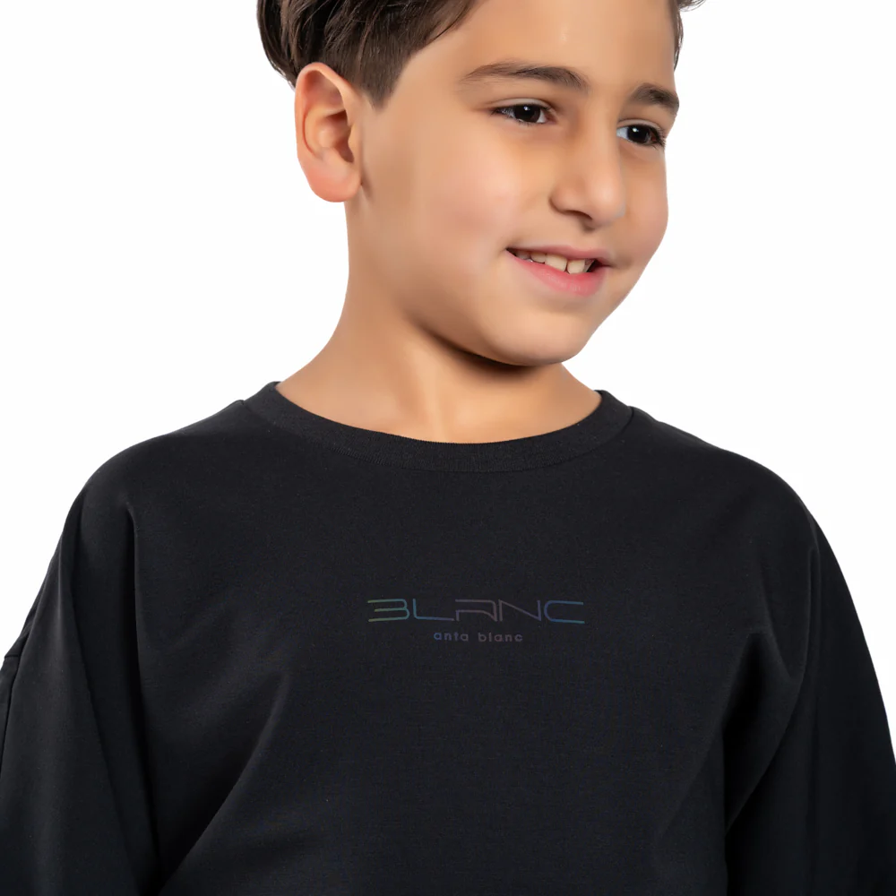 Anta Ss Fitness T-Shirt For Boys - Image 3