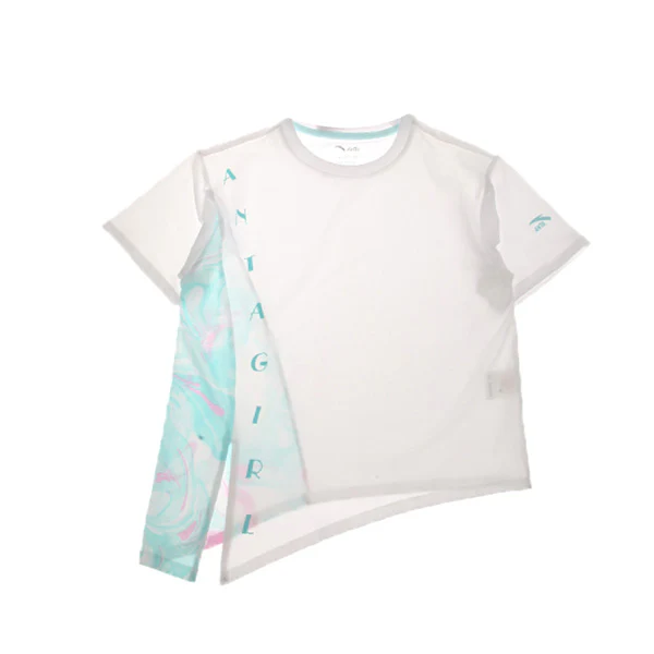 Anta Ss Running T-Shirt For Girls - Image 2