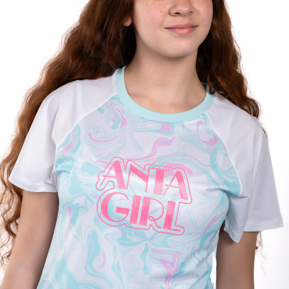 Anta Ss Running T-Shirt For Girls - Image 2