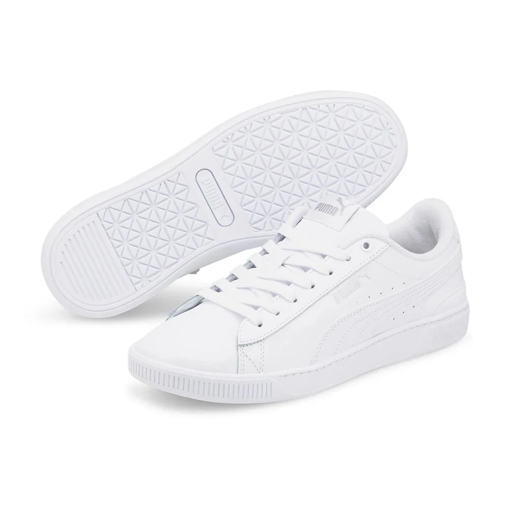 Puma Vikky V3 Lthr Lifestyle Shoes For Women, White - Image 4