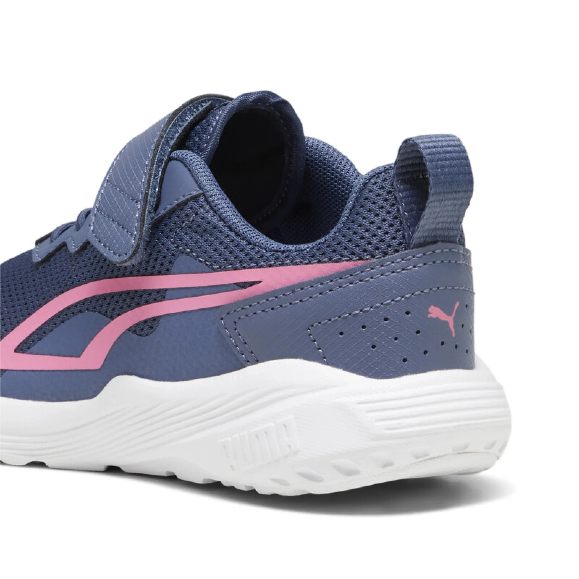 Puma All-Day Active Ac+ P Lifestyle Shoes For Boys, Stone Blue&Pink - Image 4