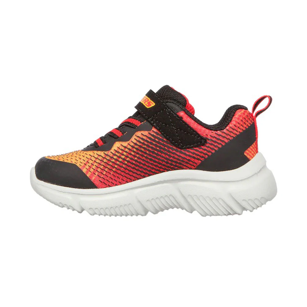 Skechers Running Shoes For Kids, Black & Red - Image 2