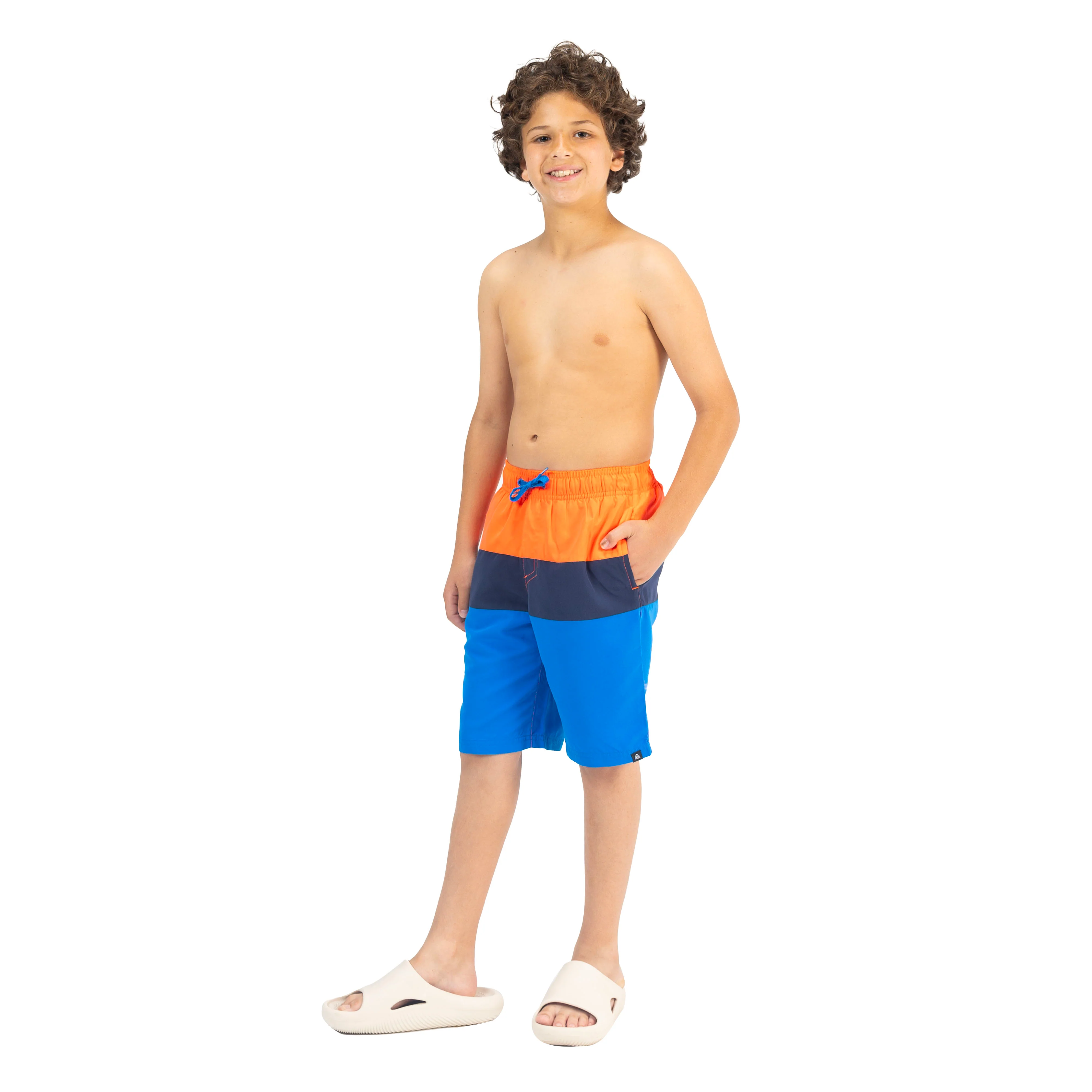 Firefly Swimming Short For Kids, Blue & Navy - Image 2