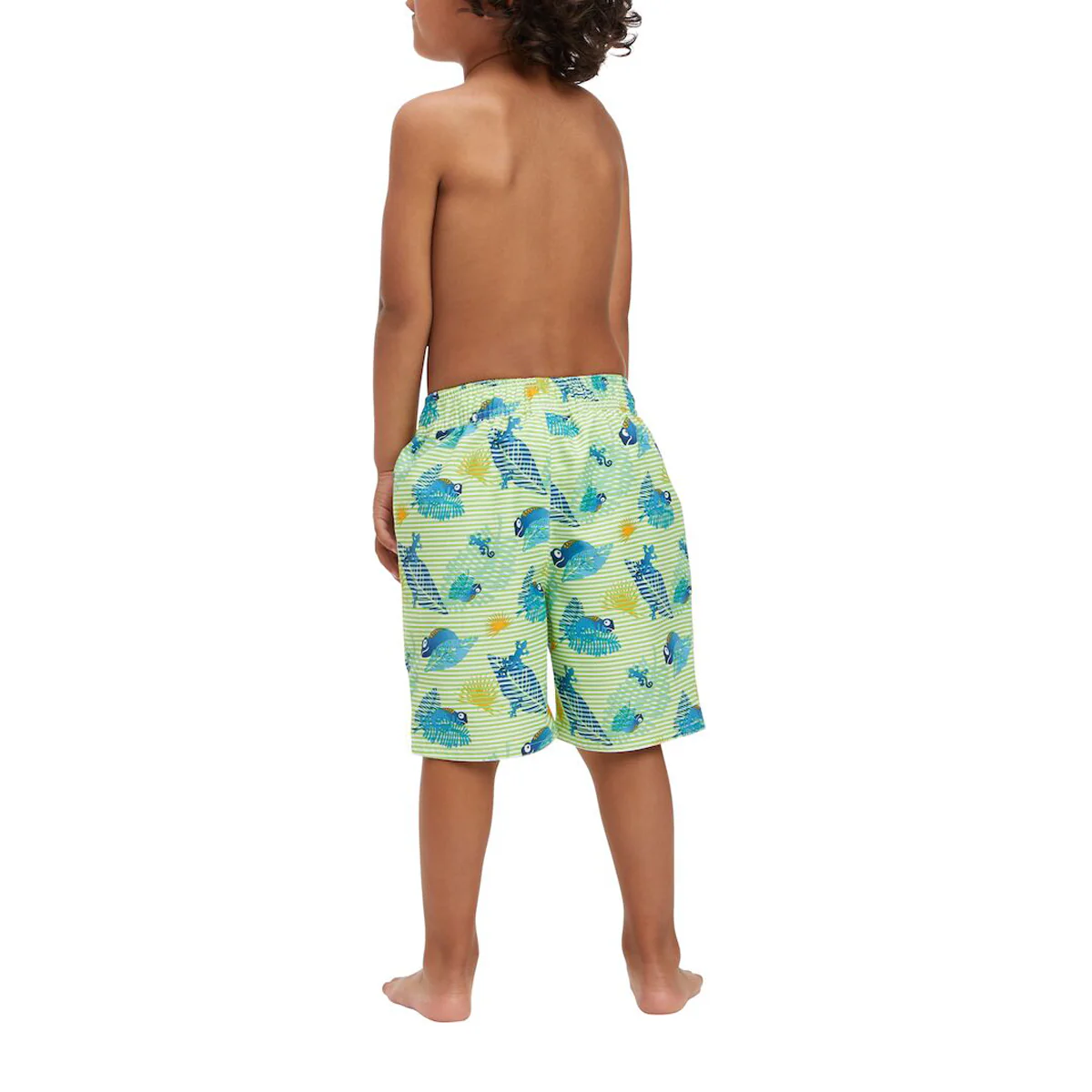 Firefly Swimming Short For Kids, Green & Aop - Image 3