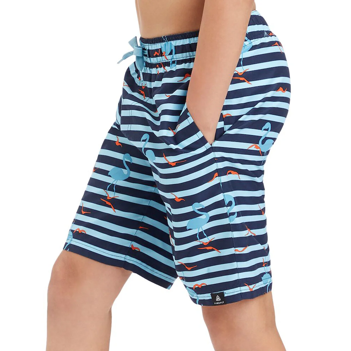 Firefly Swimming Short For Kids, Aqua Blue - Image 3