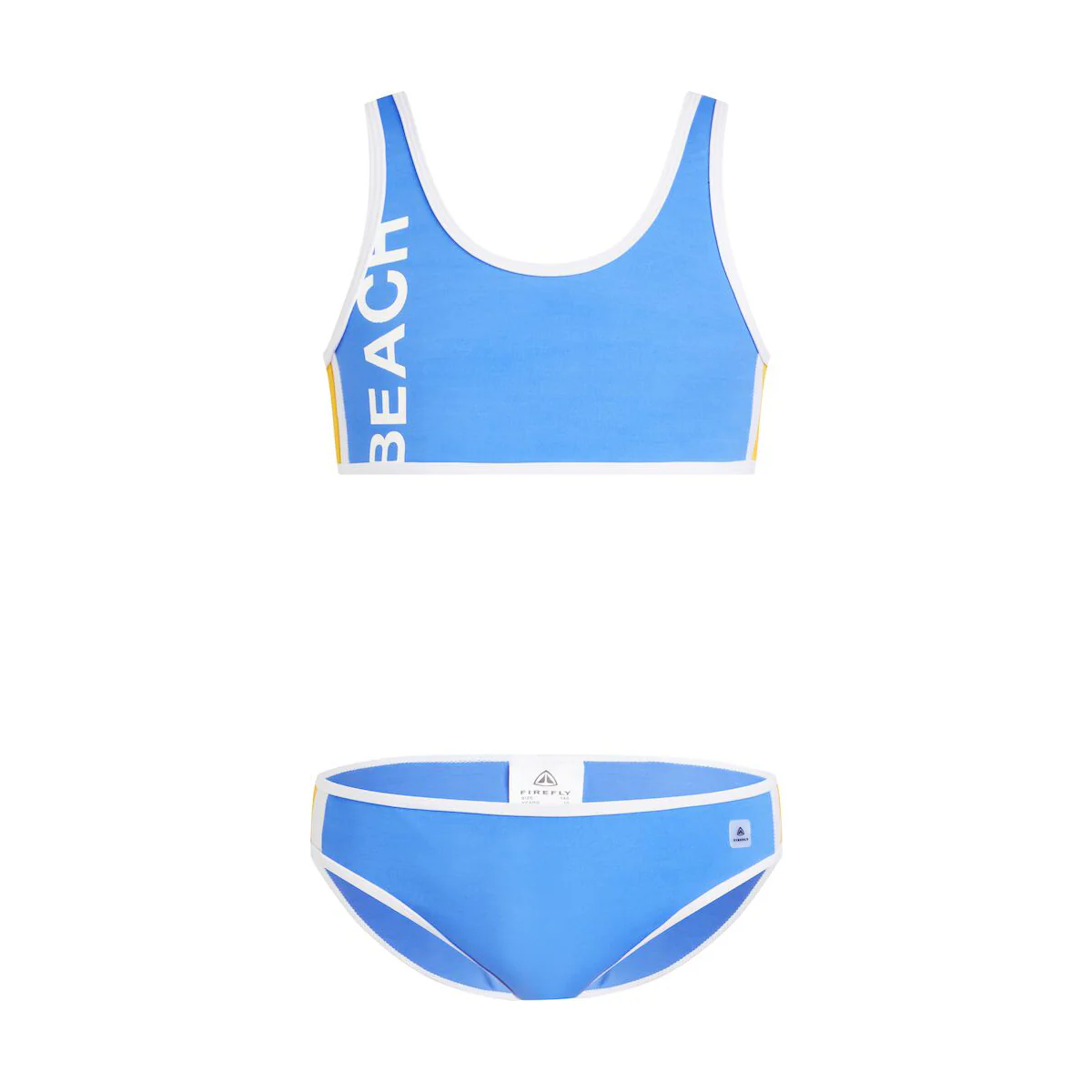 Firefly Swimming Bikini For Kids, Blue Aqua - Image 3