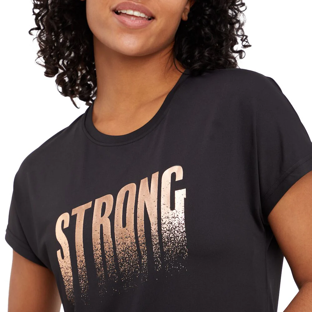 Energetics Cross-Training T-Shirt For Women, Black - Image 2