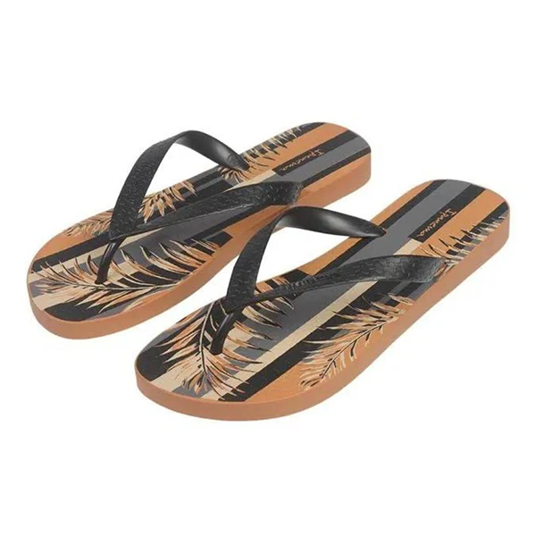 Ipanema Clas Urbana Flip Flop For Men, Beige&Black&Dark Grey - Image 2