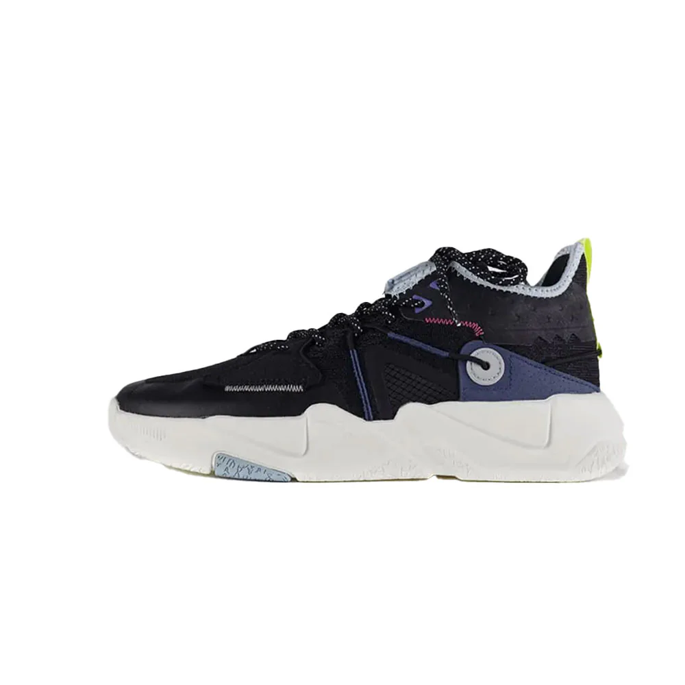 Anta Lifestyle Shoes For Men, Black & Blue - Image 4