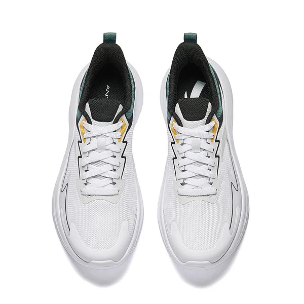 Anta Running Shoes For Men, White&Green - Image 2