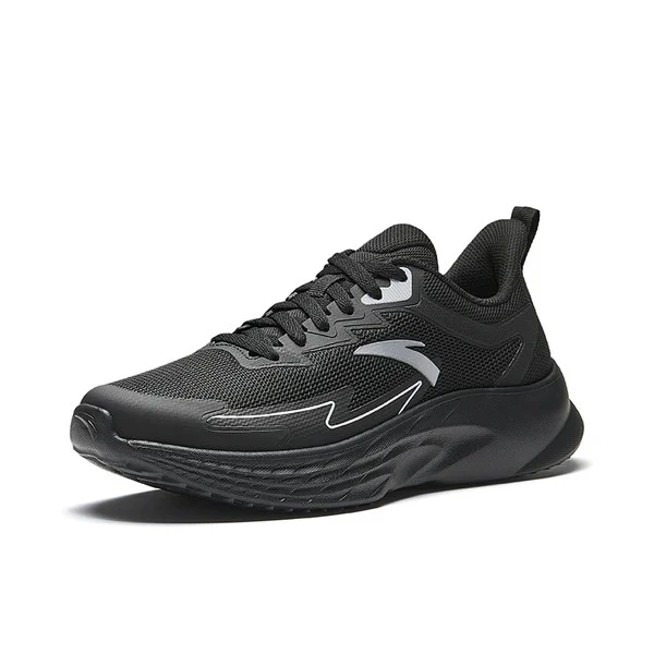 Anta Running Shoes For Men, Black - Image 4