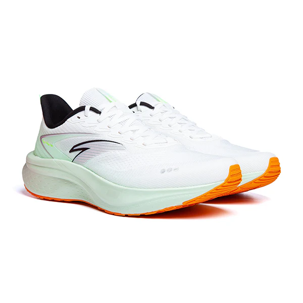 Anta Running Shoes For Men, White&Green&Black - Image 4