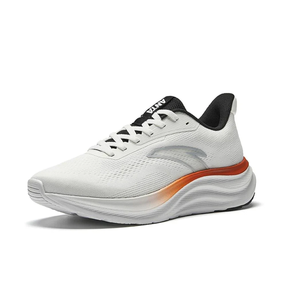 Anta Running Shoes For Men, White&Silver - Image 2