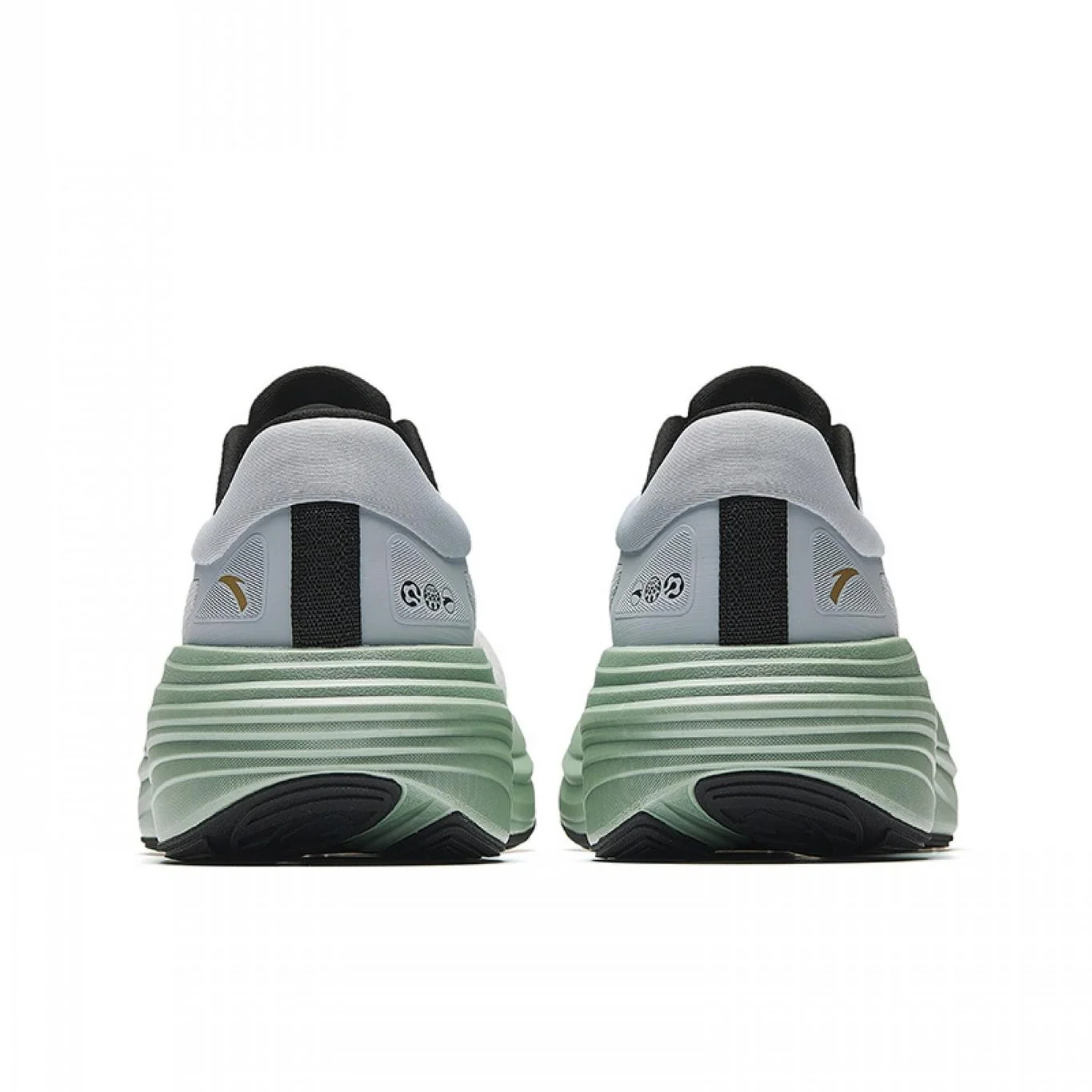 Anta Running Shoes For Men, Cloud Grey&Black - Image 3