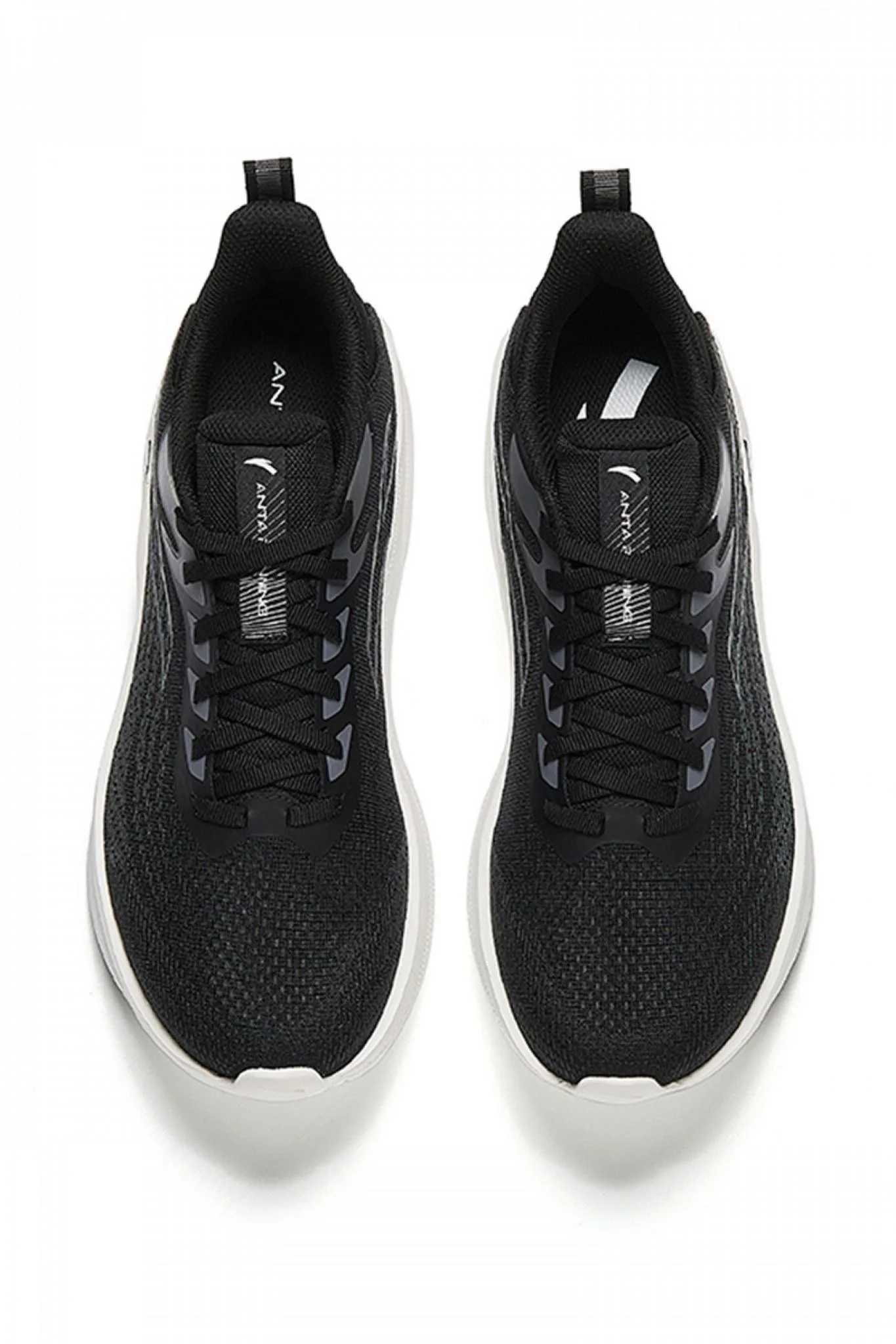 Anta Running Shoes For Men, Black&Grey - Image 4