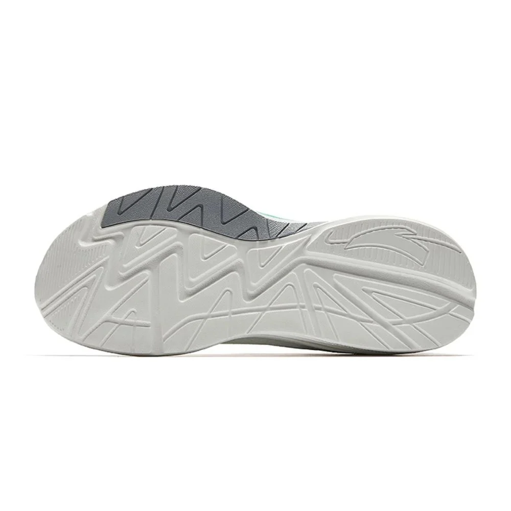 Anta Running Shoes For Men, Paper White&Green - Image 5