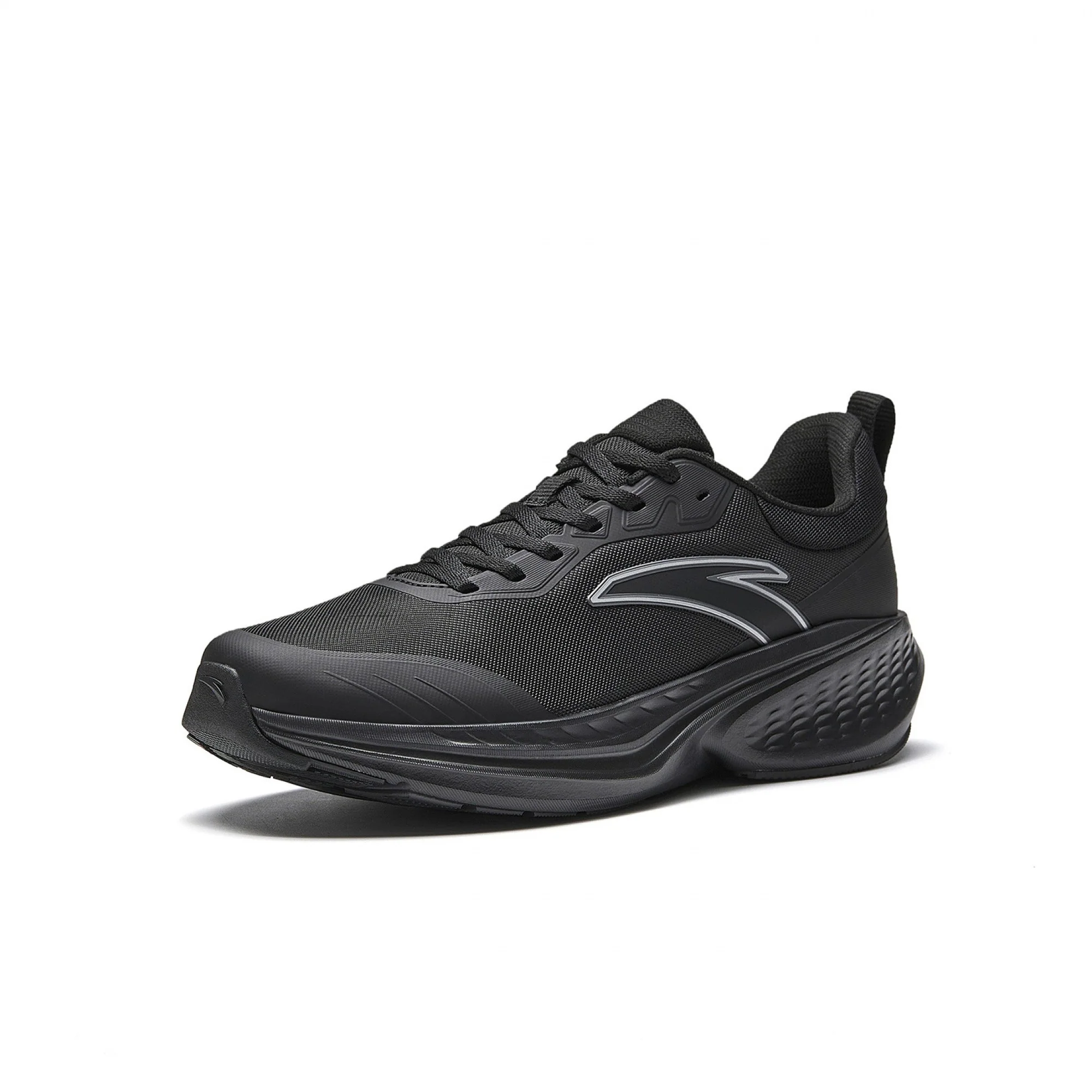 Anta Running Shoes For Men, Black&Silver - Image 2