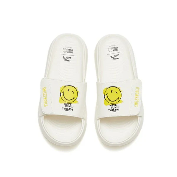 Anta Flip Flop For Women Beige/Black